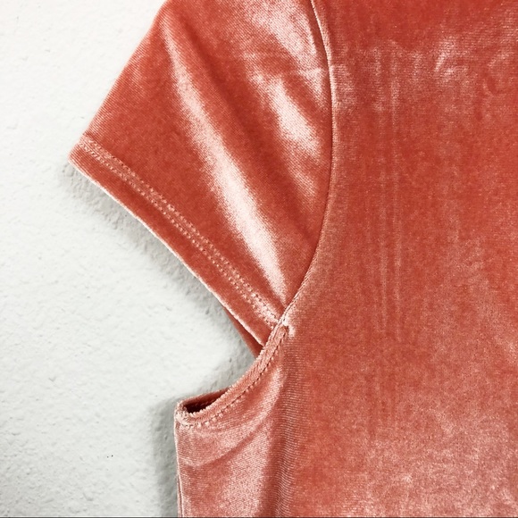 Madewell | Velvet Tee in Light Pink - Picture 5 of 6